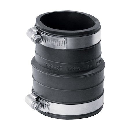 Fernco Fernco Schedule 40 2 in. Socket X 2 in. D Socket PVC 3-1/2 in. Flexible Coupling 1 pk P1059-22